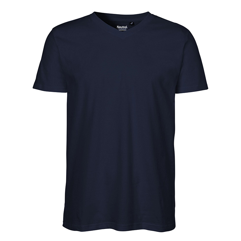 Fairtrade T-shirt heren V-hals - Afbeelding 7